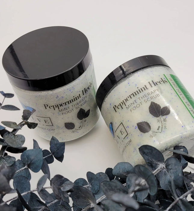 Cooling Foot Cream with Peppermint, Spearmint, Eucalyptus, Rosemary, Menthol, Coconut Oil & Shea Butter