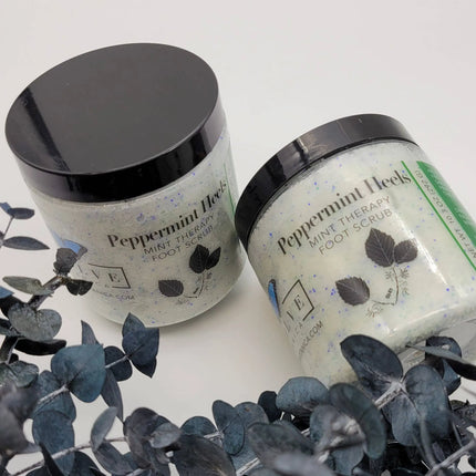 Cooling Foot Cream with Peppermint, Spearmint, Eucalyptus, Rosemary, Menthol, Coconut Oil & Shea Butter