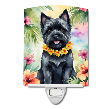Affenpinscher ceramic Night Light - Pack Of: 1 | Collection name: Luau party
