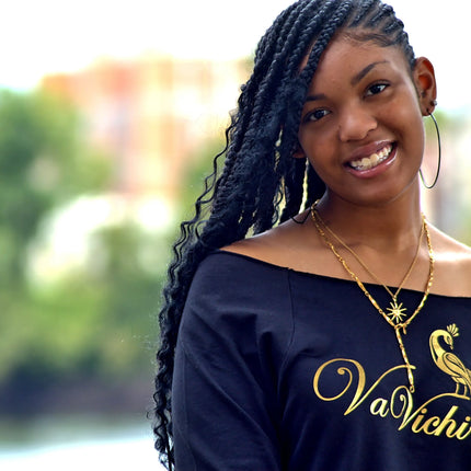 Vavichi Queen Infinite Slouch Raglan Top