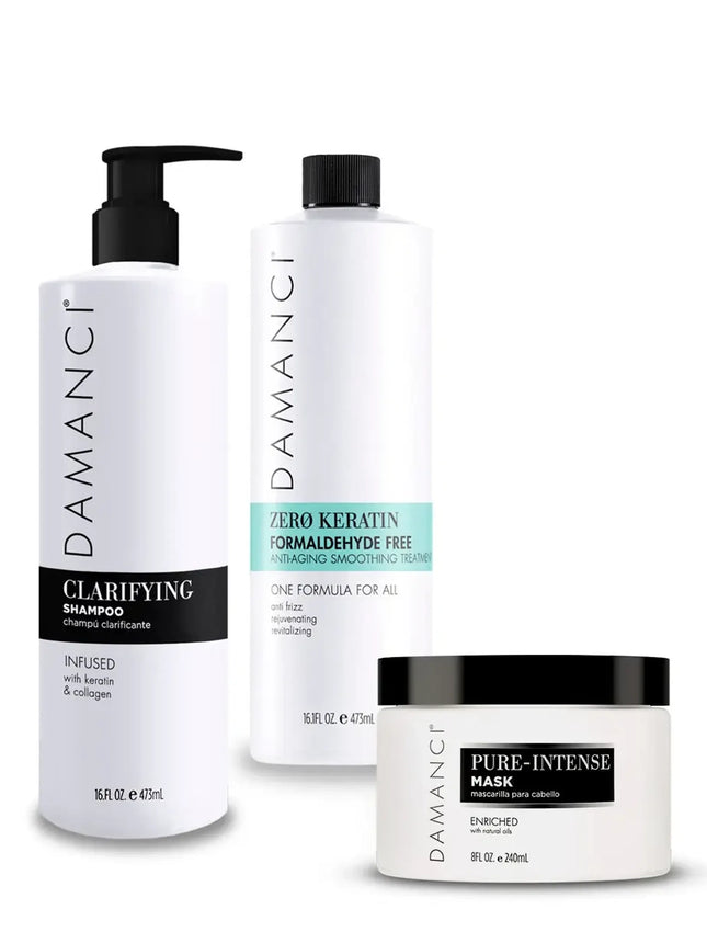 Formaldeshyde-Free Keratin Treatment Kit | Anti-Frizz Hair Smoothing