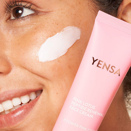 Pink Lotus Peptide Renewal Face Cream