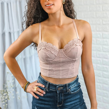 Toya Corset Crop Top