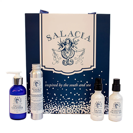 Vibransea Skincare Gift Set | Hydrating Seaweed Face Care for Mature Skin