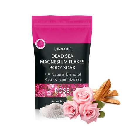 Dead Sea Spa Gift Set with Bath Salts, Magnesium Flakes & Mud Mask
