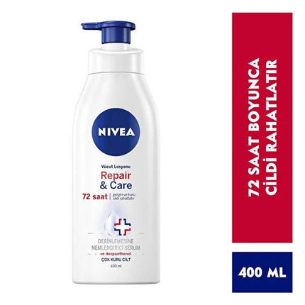 Nivea Moisturizing Body Lotion for Dry Skin - Repair & Protection with Pleasant Fragrance