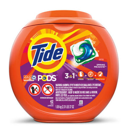 Tide Laundry Pods Spring Meadow, 42 count