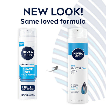 NIVEA Men Sensitive Cooling Shaving Gel