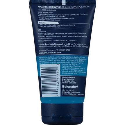 NIVEA Men Maximum Hydration Moisturizing Face Wash