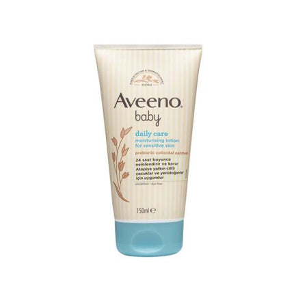 Aveeno Baby Moisturizing Lotion for Sensitive Skin - Natural Baby Skincare with Prebiotic Oat