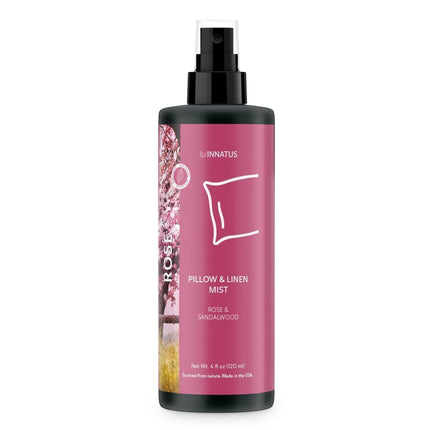 Urbn-cart Pillow & Linen Mist with rose and sandalwood scent. 4 fl oz bottle.